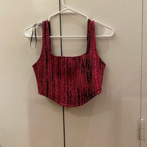 Zara crop top